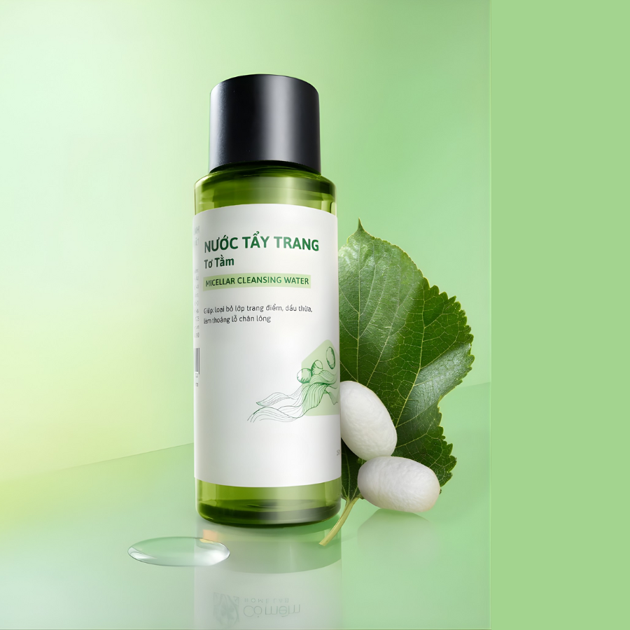 Nước Tẩy Trang Tơ Tằm Giúp Thông Thoáng Lỗ Chân Lông | Verlia