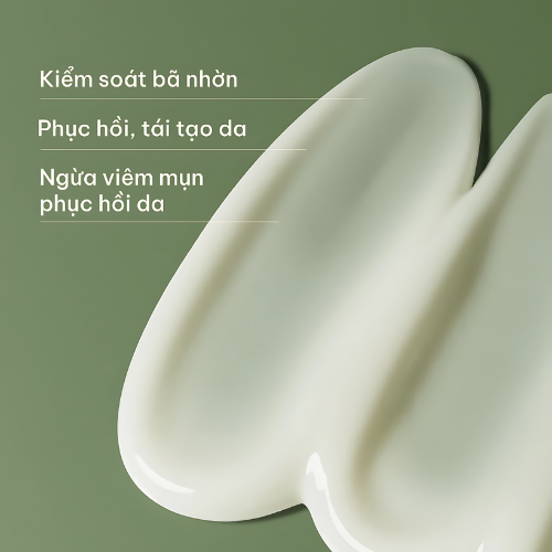 Trọn Bộ Chăm Sóc Da Chiết Xuất Rau Má Kiềm Dầu Giảm Mụn VERLIA