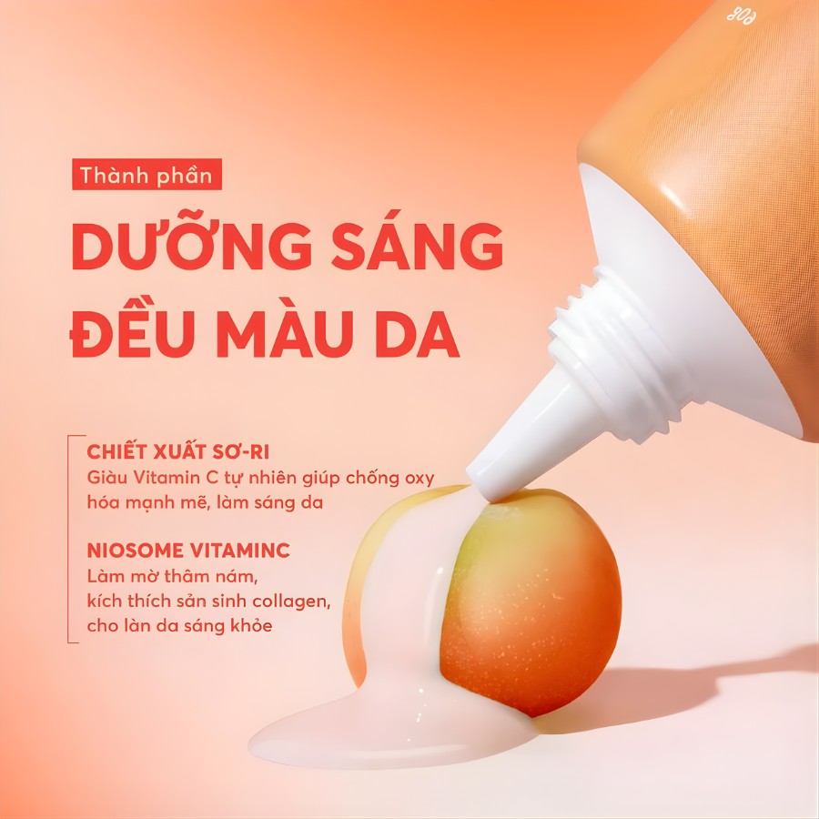 Sữa Chống Nắng Sơ-ri Vitamin C Sáng Hồng SPF 50+ PA++++ |Verlia 60g