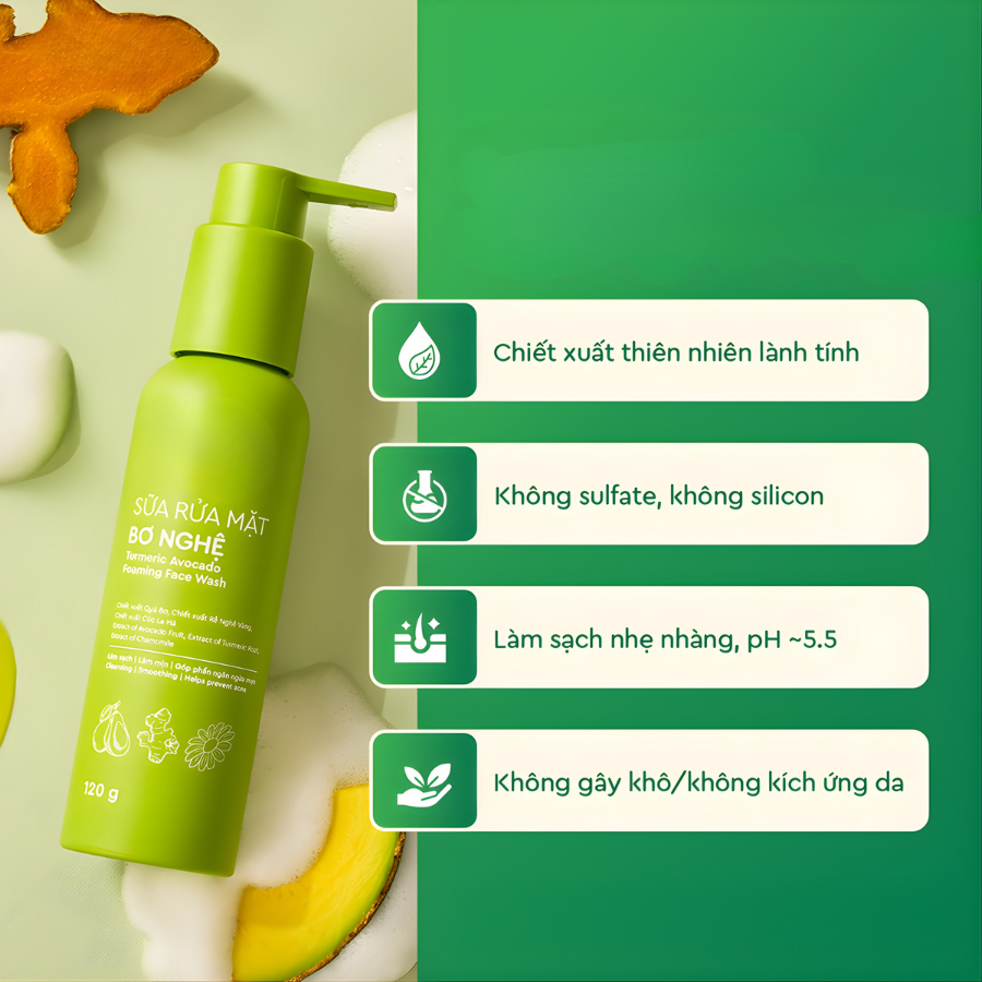 Trọn Bộ Chăm Sóc Da Chuyên Sâu Chiết Xuất Bơ Nghệ | Verlia