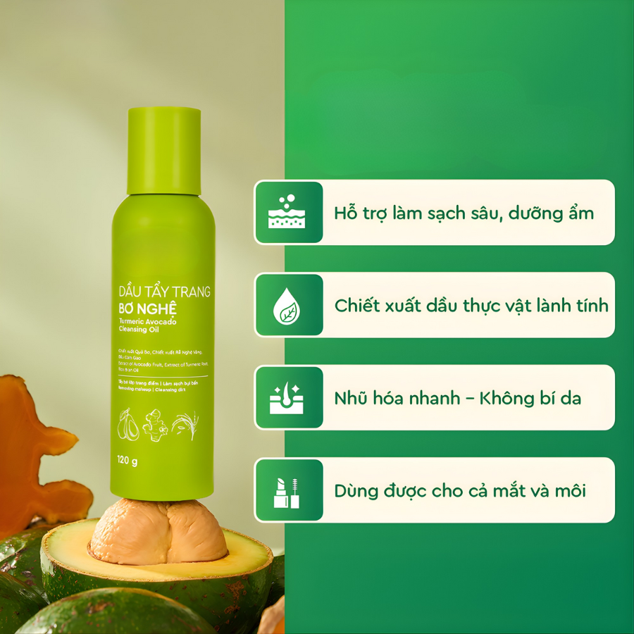 Trọn Bộ Chăm Sóc Da Chuyên Sâu Chiết Xuất Bơ Nghệ | Verlia