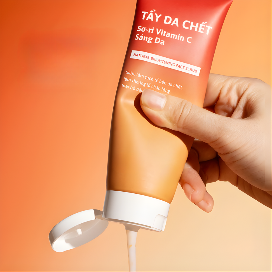 Tẩy Tế Bào Chết Sơ-ri Vitamin C Làm Sáng Da | Verlia 120g