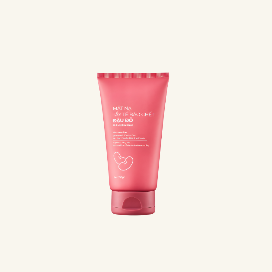 Tẩy Tế Bào Chết Đậu Đỏ Làm Sạch Da | Verlia 150g